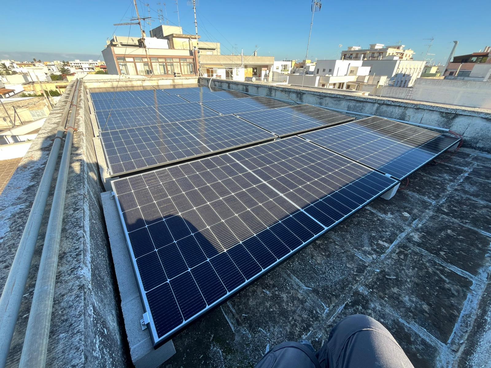 Impianto fotovoltaico - realizzazione 6